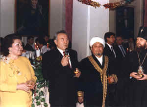 President Nazarbayev speaks to confessions leaders
